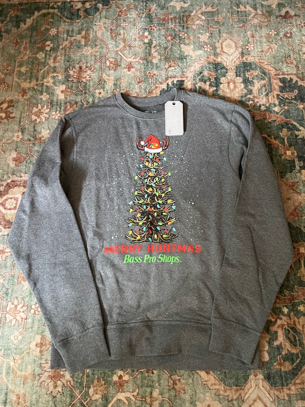 Bass Pro Shop Christmas sweatshirt